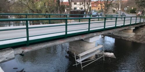 Oprava mostu Slatiňany-05M – III.etapa, výkon TDI
